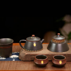 Bu Bu Gao Sheng Ningxia Pottery Tea Canister (Customizable)